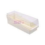 Slide Storage Rack with Clear Lid, Plastic